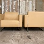 Mare Artifort Fauteuils (4x) - Design Klassiekers. Leder. thumbnail 3