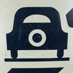 Vintage Verkeersbord Ø 105 Cm 70887 thumbnail 9