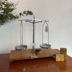 Antieke Weegschaal Labo/apotheek, Becker1900 thumbnail 9