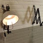 Set Van 2 Vintage Schaarlampen, Curt Fischer Stijl thumbnail 16