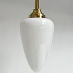 Opaline Plafondlamp In De Vorm Van Een Druppel, 1970’s thumbnail 4