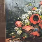 Schilderij "Bloemenboeket". thumbnail 4