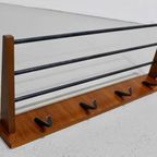 Vintage Kapstok, Garderobe - Hout, Jaren '60 | 01261 thumbnail 7