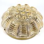 Amberkleurige Plafondlamp Plafonnière Vintage Lamp thumbnail 8