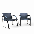 2 X Thonet S340 / Black Leather / Wulf Schneider / Ulrich Böhme thumbnail 12