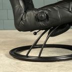 Vintage Draaifauteuil Met Voetsteun – Recliner – Jaren 80 thumbnail 14