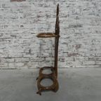 Art Nouveau, Gietijzeren Paraplustandaard Fonderie Corneau Alfred thumbnail 13