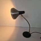 Hala Zeist 751 Bureaulamp Jaren 60 Gooseneck Vintage. thumbnail 8