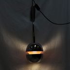 Vintage Kaiser Leuchten Chroom/oranje Space Age Wandlamp, Jaren '60 thumbnail 4