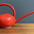 Red Plastic Watering Can 1960S thumbnail 9
