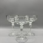 Set Coupe Glazen Zwaar Kristal 3 Stuks thumbnail 4