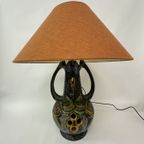 Large West Germany Ceramic Floor / Table Lamp , 1970’S thumbnail 6