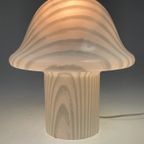 Peill & Putzler Xl Zebra Mushroom Tafellamp, Duitsland 1970-1980 thumbnail 8