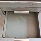 Vintage Metalen Bureau Bureautje Gispen Stijl thumbnail 12