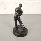 Bronzen Beeldje Golfer thumbnail 5