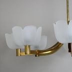 Vintage Hanglamp, Kroonluchter - Messing Jaren '70 thumbnail 18