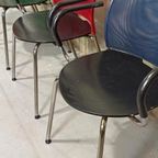 6 Postmodern Orta Stoelen, Christoph Hindermann, Dietiker thumbnail 5