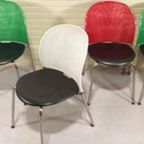 4 Postmodern Orta Stoelen, Christoph Hindermann, Dietiker thumbnail 6