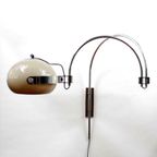 Vintage Mushroom Wandlamp Arc Lamp Dijkstra 1970 Zwenkarm thumbnail 2