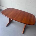 Vintage Eettafel Teak Uitschuifbaar thumbnail 12