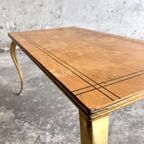 Vintage Golden Legs And Black Lines Top Coffee Table thumbnail 3