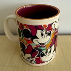 2x Vintage Koffie Of Melk Moken Mickey & Minnie Disney En Kilncraft (engeland) Mickey Mouse thumbnail 3