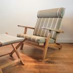 Ap72 Fauteuil En Voetenbank Van Hans J. Wegner Voor Ap Stole thumbnail 16