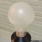 Vintage 1990S Ikea Pop Art Stijl Bulb Lamp Tafellamp thumbnail 4