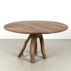 Robuuste, Unieke, Eikenhouten Eettafel 68911 thumbnail 2