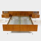 Vintage Mid Century Tweepersoons Bed Slaapkamer Set, 1960s thumbnail 4