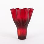 Art Glass Vase By Monica Bratt For Reijmyre, Sweden 1950’s thumbnail 6
