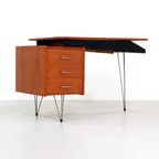 Dutch Design Hairpin Desk By Cees Braakman For Pastoe, 1960S thumbnail 3