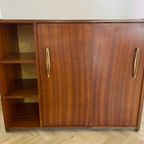 Vintage / Midcentury Schoenenkast Met Draaideur 1960'S thumbnail 4