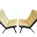 2 Leuke Groengele Farstrup Relax Stoelen thumbnail 2