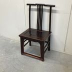 Antieke Chinese Bruidsstoel Asian Chair thumbnail 4