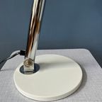 Vintage Hala Busquet / Hala 144 Tafellamp Van Herman Busquet - Witte Bauhaus Bureaulamp thumbnail 10