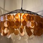 Capiz Hanglamp Vintage Schelpen Schelp Lamp thumbnail 9