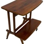 Vintage Bijzettafel Sidetable, Trolley Audio Meubel Jaren 60 thumbnail 12