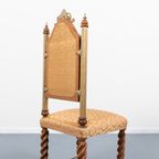 Unique Middle Eastern Chair / Eetkamerstoel / Stoel, 1960’S thumbnail 7