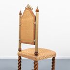 Unique Middle Eastern Chair / Eetkamerstoel / Stoel, 1960’s thumbnail 7