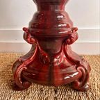 Franse Piedestal Zuil Met Bloempot 1930’s Antiek Vintage thumbnail 12