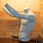 Design Torso Van Kunststof Op Wieltjes thumbnail 4