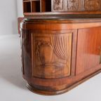 Spectacular Architectural Italian Mid-Century Cabinet From 1950’S thumbnail 8