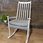 Vintage Retro Stoel Spijlenstoel Fauteuil Schommelstoel 60S thumbnail 2