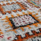 Handgeknoopt Subtiel Vintage Vloerkleed Met Mooie Kleuren 162x81cm thumbnail 10