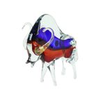 Mid Century Murano Glazen Stier Sculptuur Beeld Somerso Glaskunst thumbnail 7