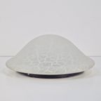 Vintage Xl Plafonniere Mushroom Plafondlamp Glas Mid Century thumbnail 6