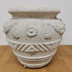 Brocante Franse Stenen Tuinvaas, Bloempot Tuinpot Steen 403 thumbnail 11