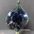 Antieke Art Nouveau Glazen Vaas thumbnail 9