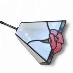 3 Light Chandelier With Glass Shades /art Deco thumbnail 3